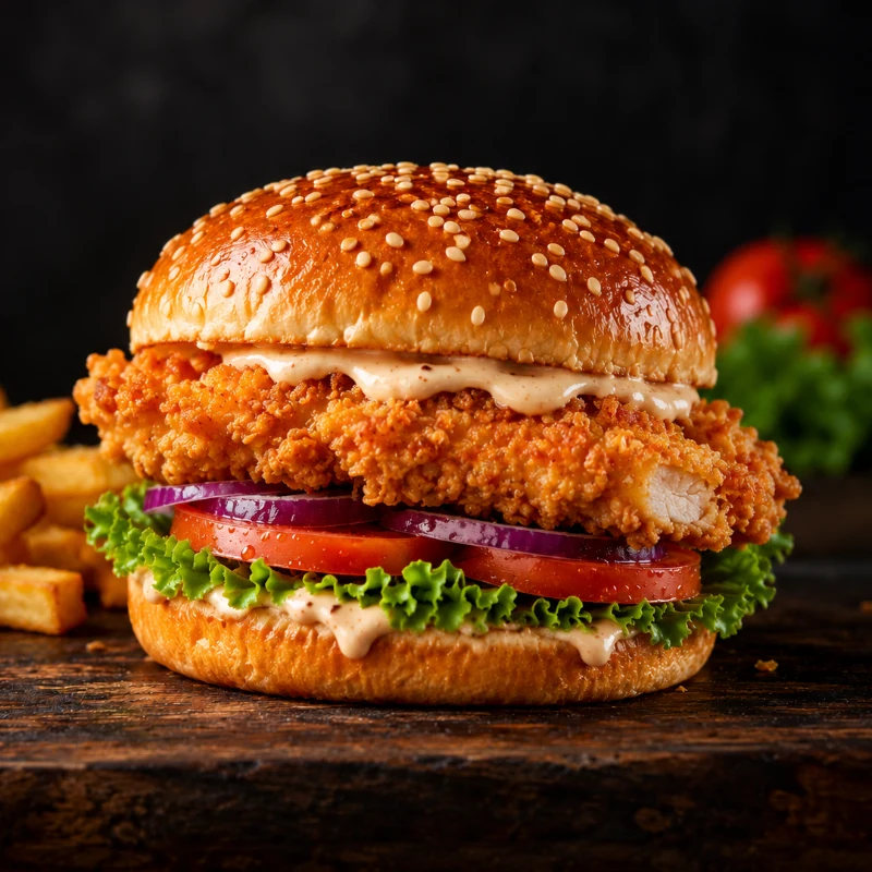 Chicken burger – Noble Kebaba
