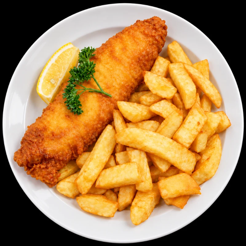 Fish and chips – Noble Kebaba